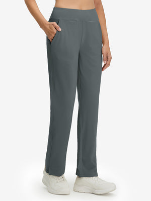 Pantalones de golf ligeros de talle alto para mujer