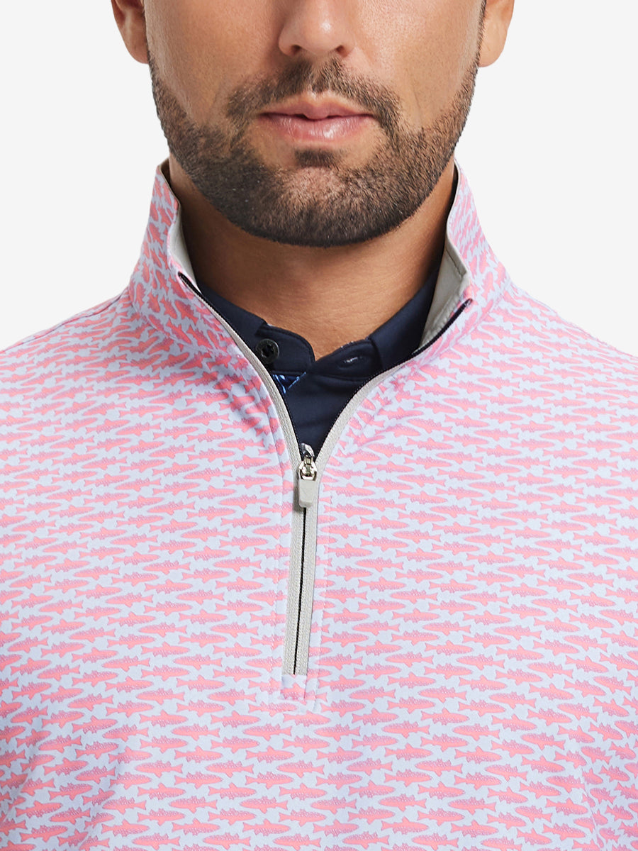 Full Print Quarter Zip Pullover