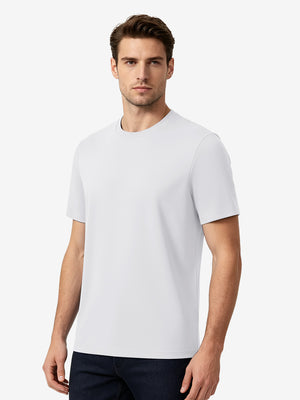 Men's Short Sleeve Slim Fit Roma Knit T-shirt