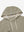 Close-up detail of hood structure, heather midlayer golf hoodies in taupe heather