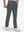 Front lower body shot of model wearing dark gray breathable casual slacks with 4 pockets