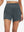 Pantalones cortos de secado rápido 2 en 1 de talle alto para mujer con 7 bolsillos
