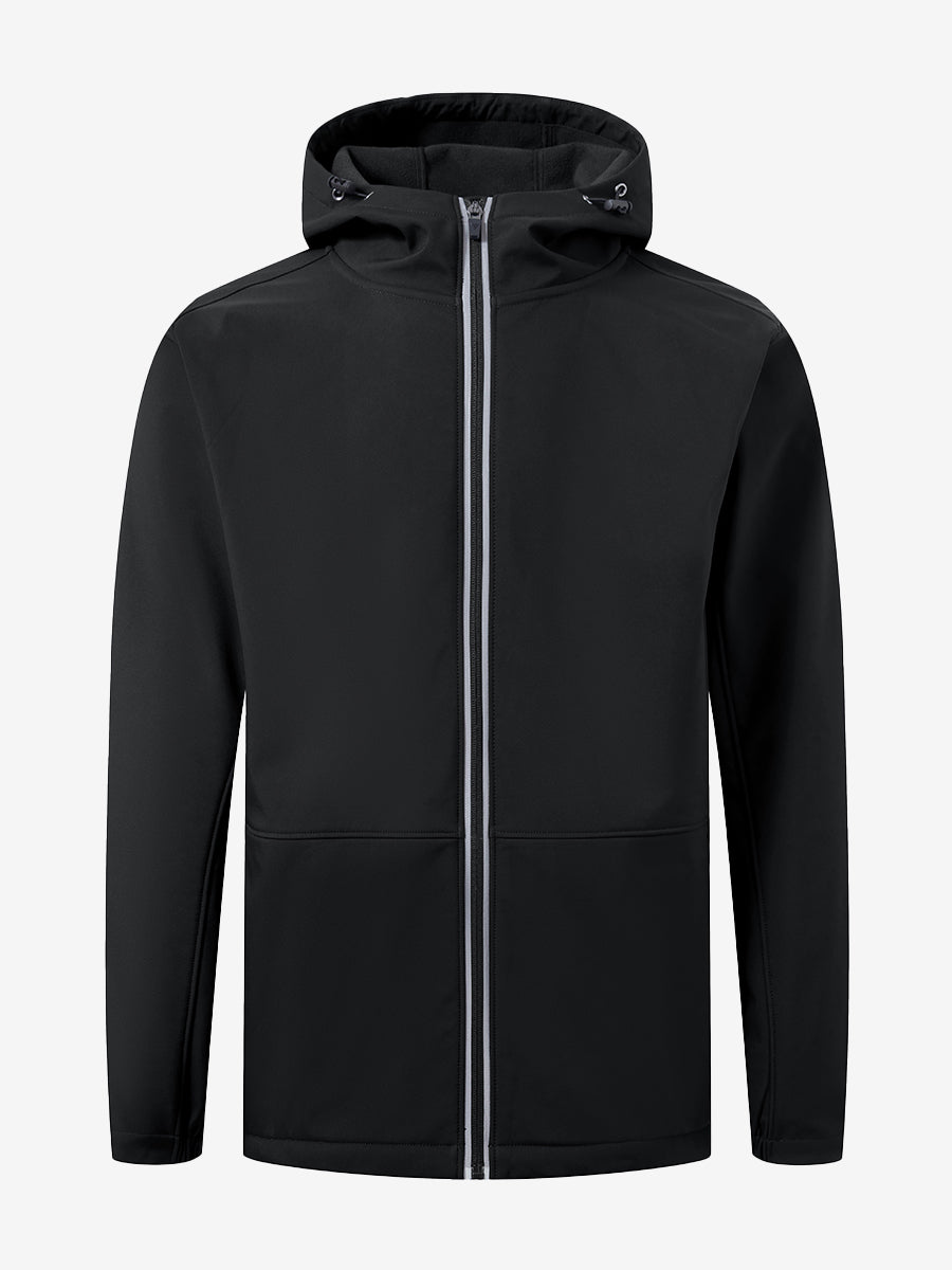 Reflective Hooded Softshell Jacket