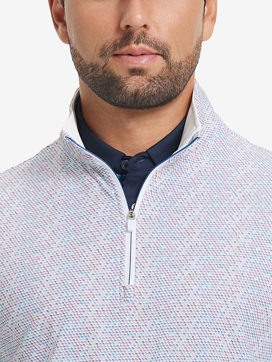 Full Print Quarter Zip Pullover