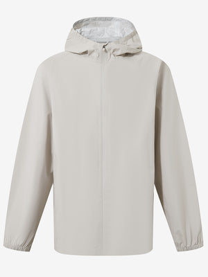 Chaqueta impermeable ligera para la lluvia con capucha