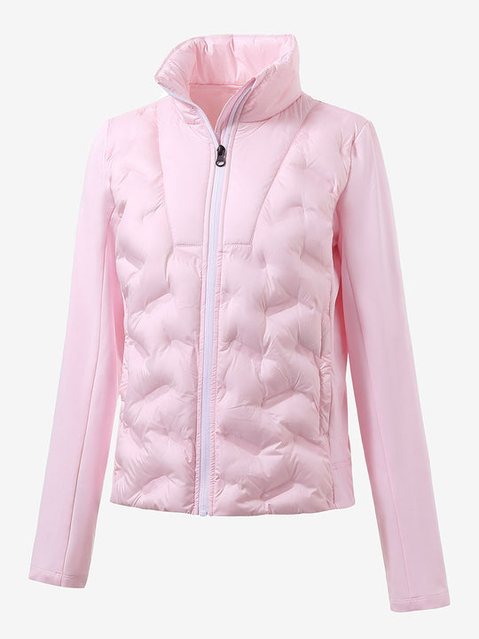 Women's Lightweight Fleece-Lined Puffer Jacket