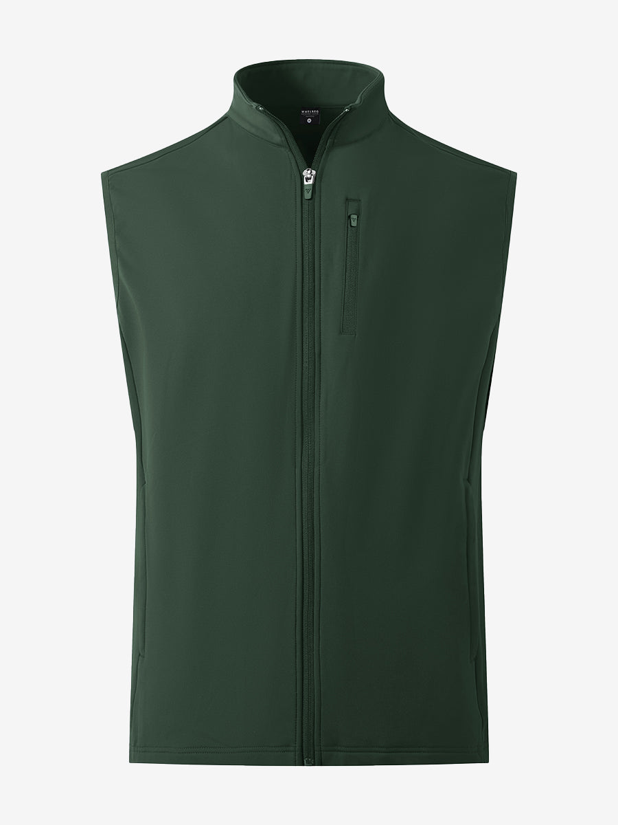 Water-Resistant Fleece Golf Vests