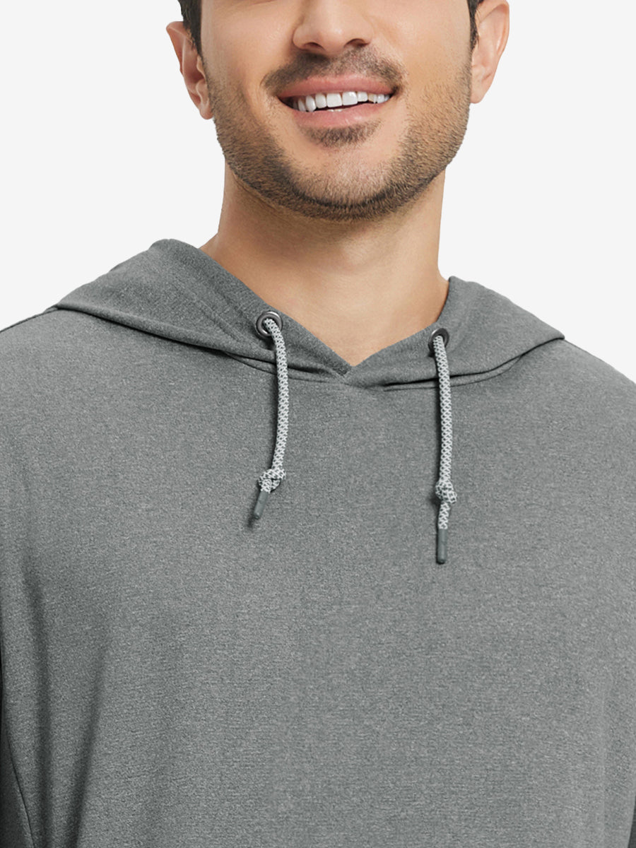 Classic Heather Pullover Hoodies with 2 Pocket