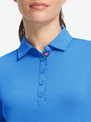 Women’s 5 Buttons Collared Polo Shirts