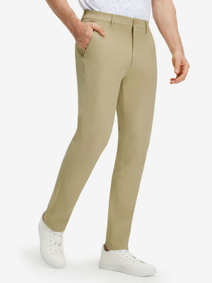 Stretch Cotton Golf Trousers with 5 Pockets