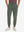 Model wearing Lightweight Ankle-Zip Sweatpants with 4 Pockets in olive green, lower body front view