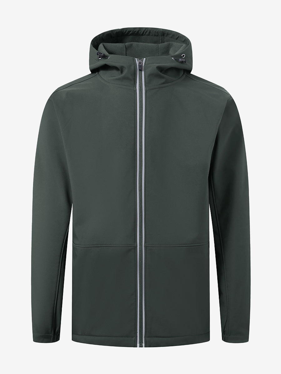 Reflective Hooded Softshell Jacket