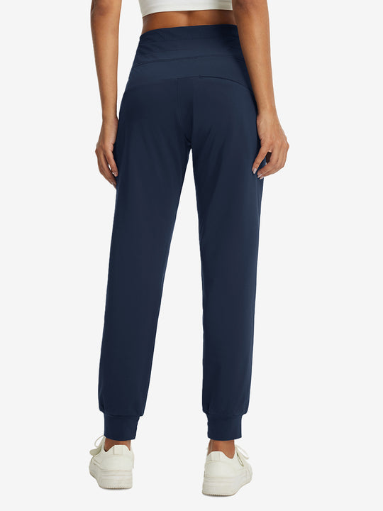 Women's Stretch Fleece Lined Athletic Joggers Sweatpants