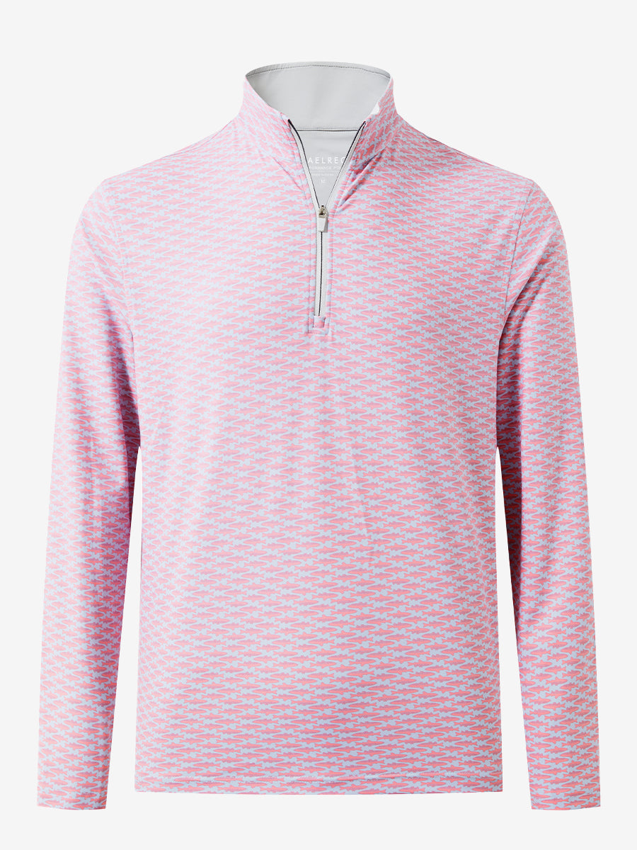 Full Print Quarter Zip Pullover