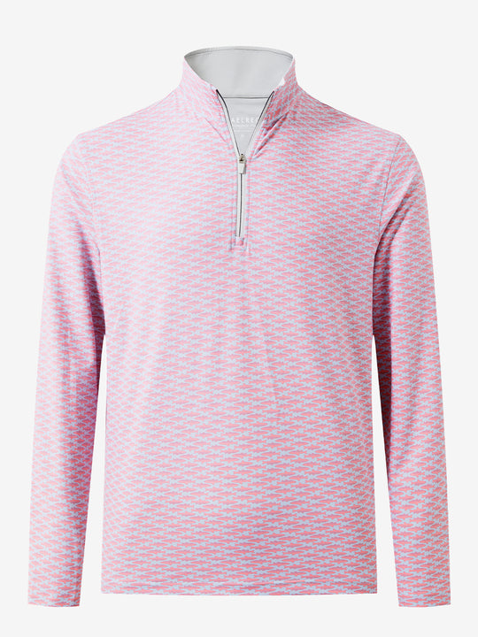 Full Print Quarter Zip Pullover