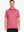 Front half-body view of male model in the Cranberry Everyday Classic Solid Polo, standing still