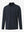 Front 3D view of Premium jacquard quarter zip pullover in navy with refined structure