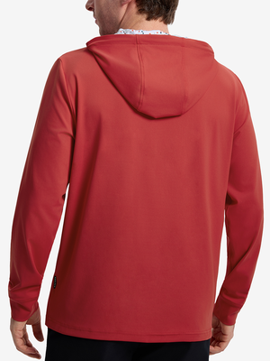 Soft Stretchy Hoodies with Inner Print Hood