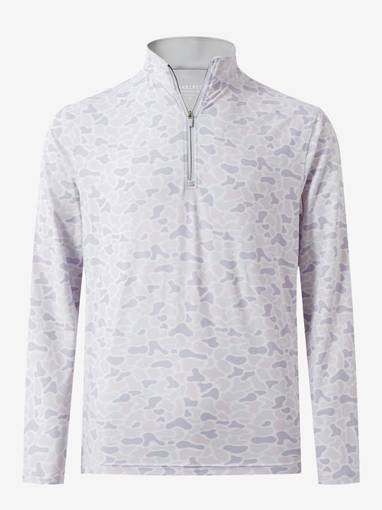 Full Print Lightweight Quarter Zip Pullover