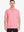 Half-body front pose with golf club in PINK Ventilated Pique Performance Polo