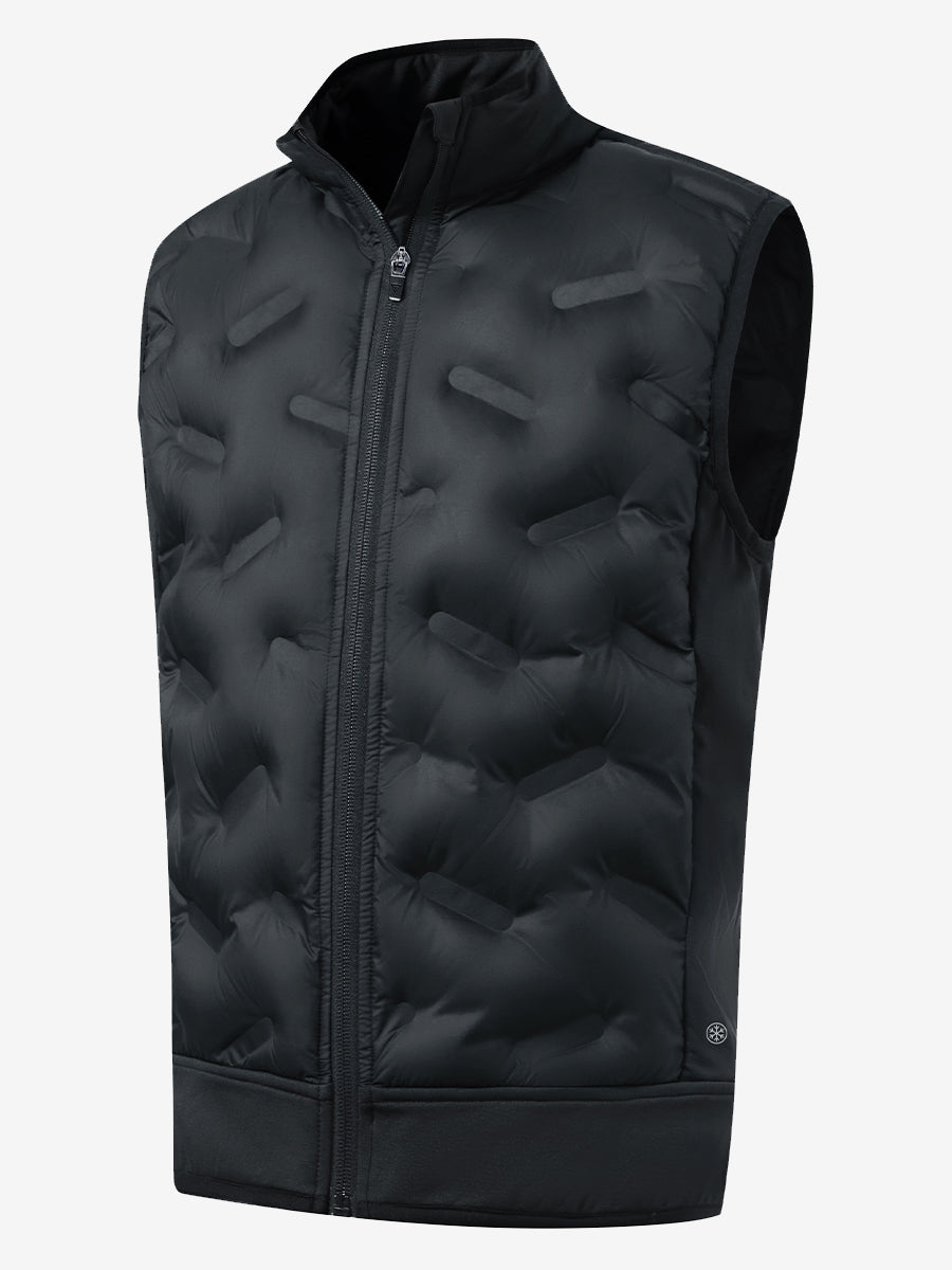 Boys Full-Zip Fleece-Lined Puffer Vest