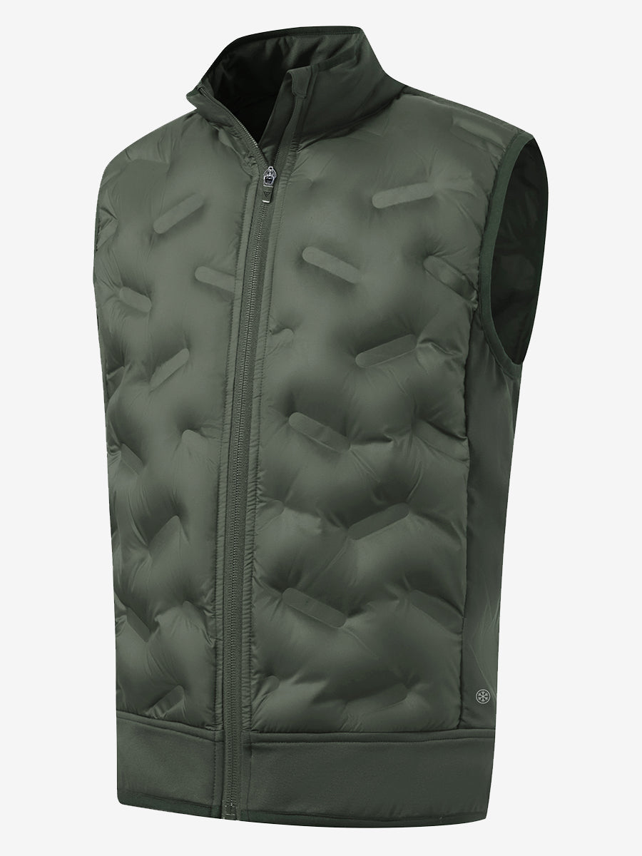Boys Full-Zip Fleece-Lined Puffer Vest