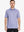 Front half-body view of male model in the Lavender Everyday Classic Solid Polo, standing still