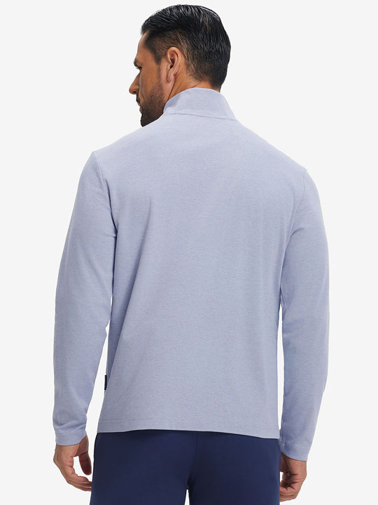 Performance Heather Golf 1/4 Zip Pullover