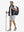 Front full body shot of model exercising in khaki grey breathable running shorts with 4 zipper pockets