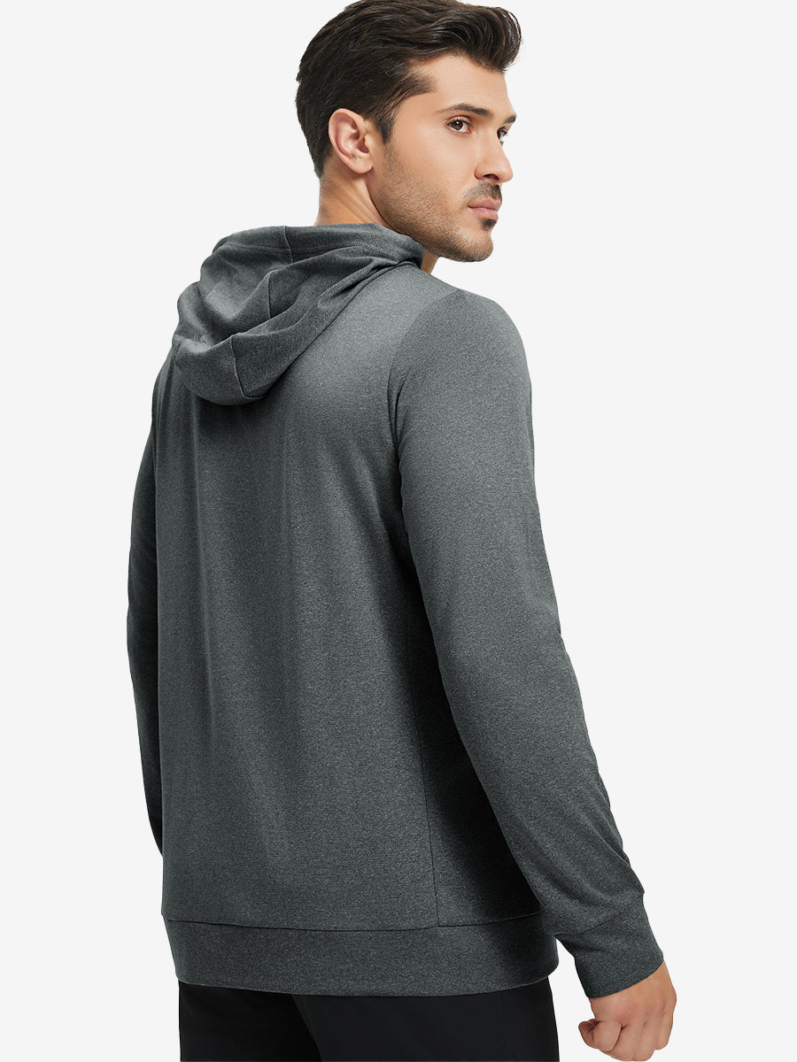 Classic Heather Pullover Hoodies with 2 Pocket