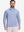 Front upper body shot of model wearing light blue featherweight midlayer quarter zip pullover