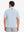 Model back upper body shooting display, lightweight upf50+ short sleeve golf vests jacket in light blue