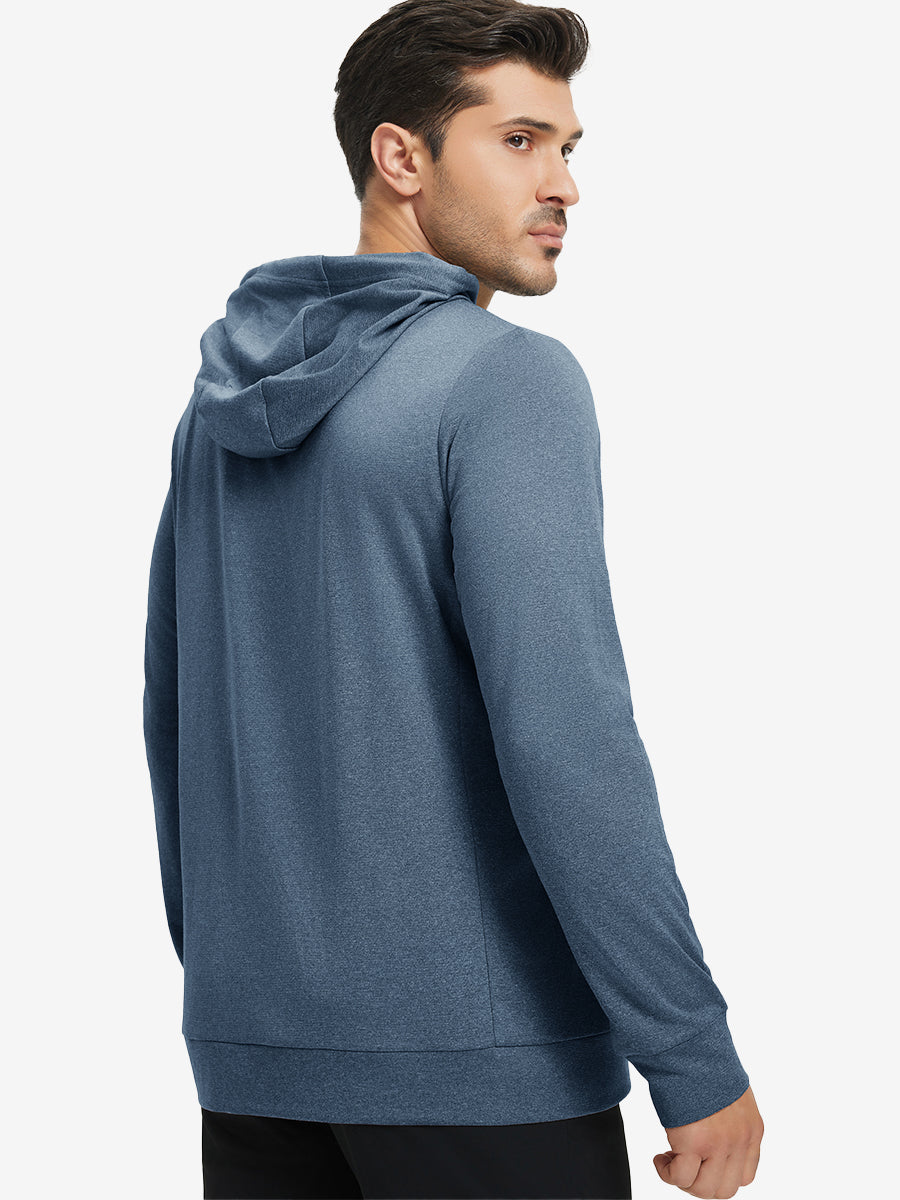 Classic Heather Pullover Hoodies with 2 Pocket