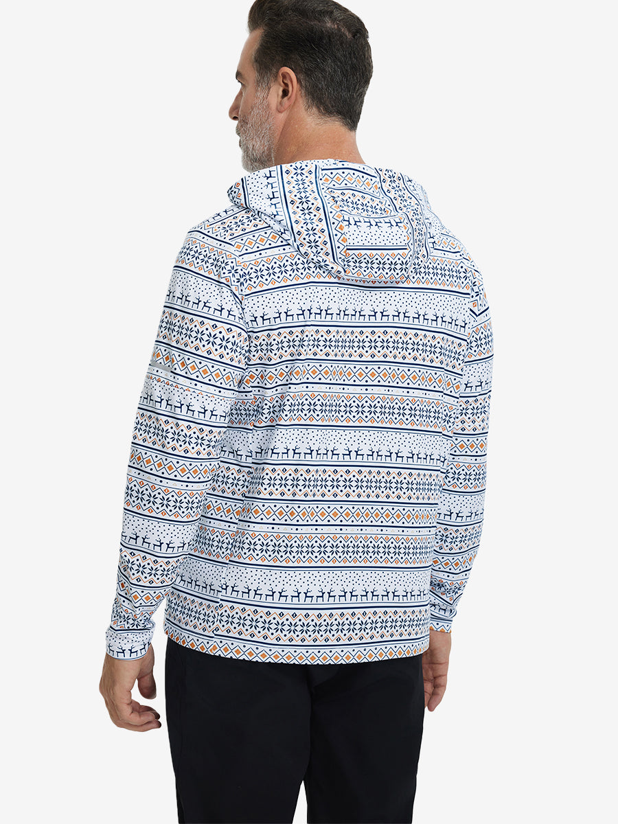 Trendy Print Fleece Hoodies