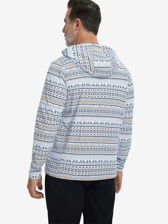 Trendy Print Fleece Hoodies