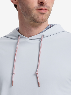 Soft Stretchy Hoodies with Inner Print Hood
