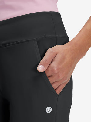 Women's High Waist Stretch Golf Pants with Pockets