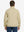 Back upper body view of the Golf Fleece Thermal Jacket in Light Khaki, clean cut and warm look.