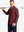 Sudadera con cremallera de cuarto de largo que absorbe la humedad