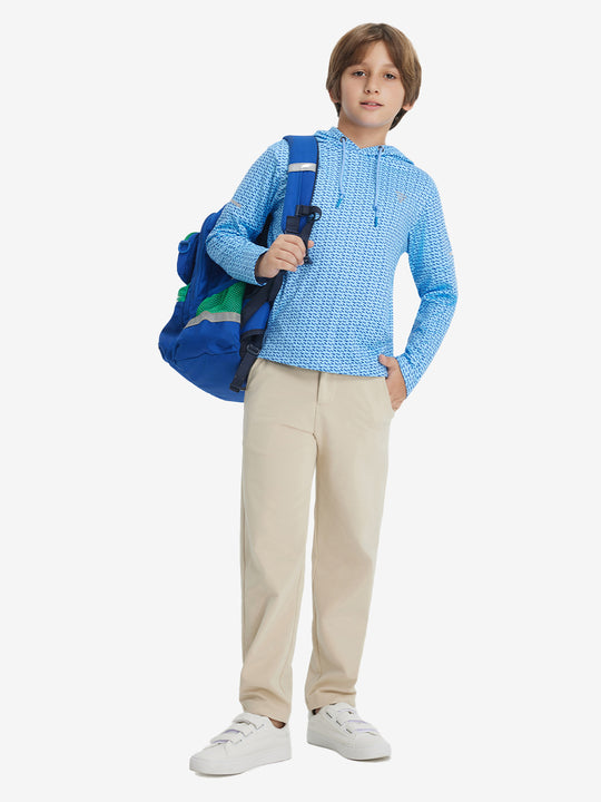 Youth Full Print Stylish Hoodies Pullover