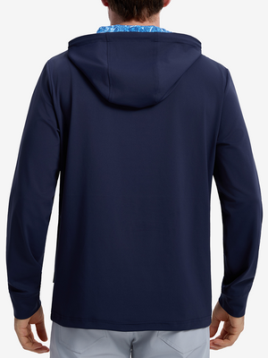 Soft Stretchy Hoodies with Inner Print Hood