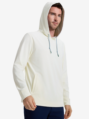 Soft Stretchy Hoodies with Inner Print Hood