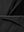 Zipper detail shot of black thermal water repellent fleece dress pants