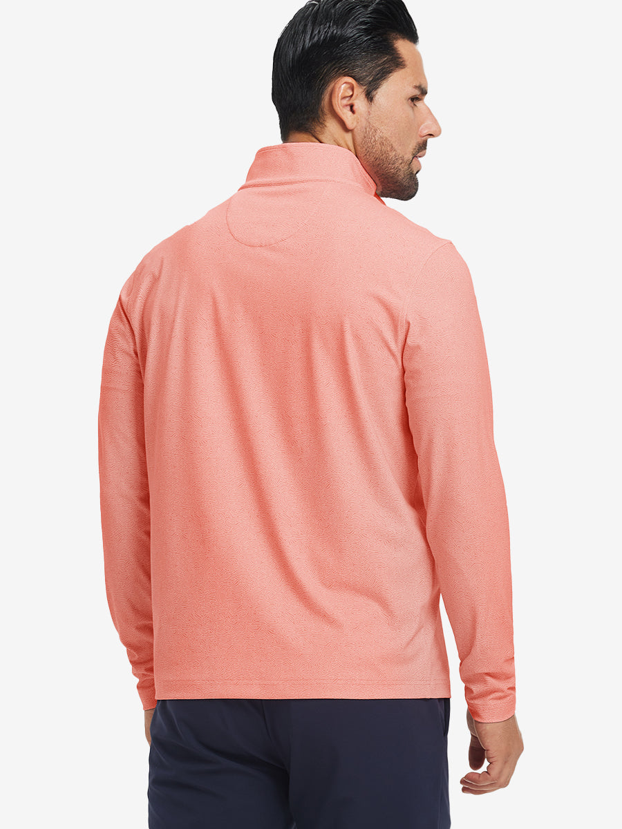 Full Print Quarter Zip Pullover