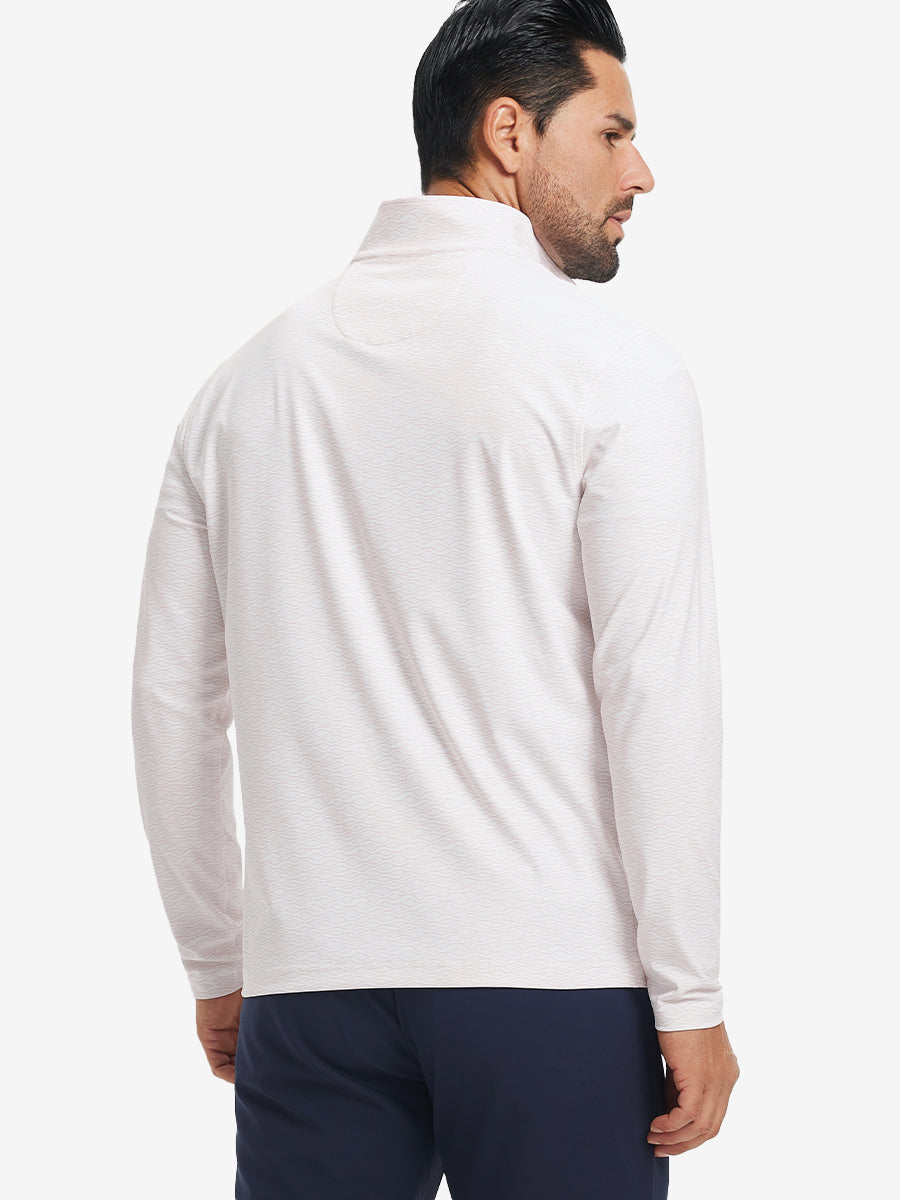 Full Print Quarter Zip Pullover