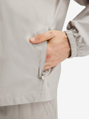 Chaqueta impermeable ligera para la lluvia con capucha