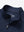 Collar close-up of Premium jacquard quarter zip pullover with zip detail in dark blue