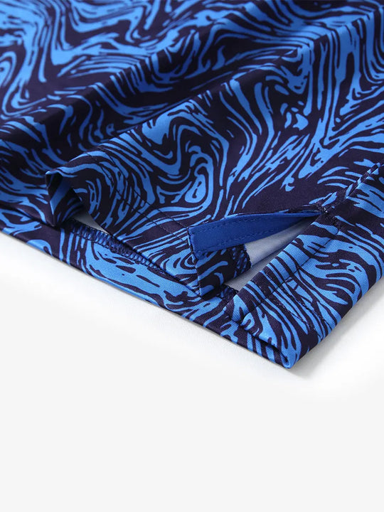 Performance Quick Dry Print Golf Polos MAELREG | Performance Golf Apparel