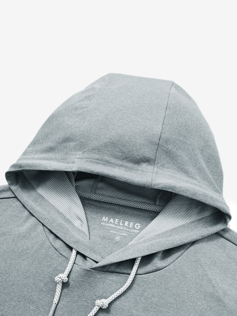 Classic Heather Pullover Hoodies with 2 Pocket