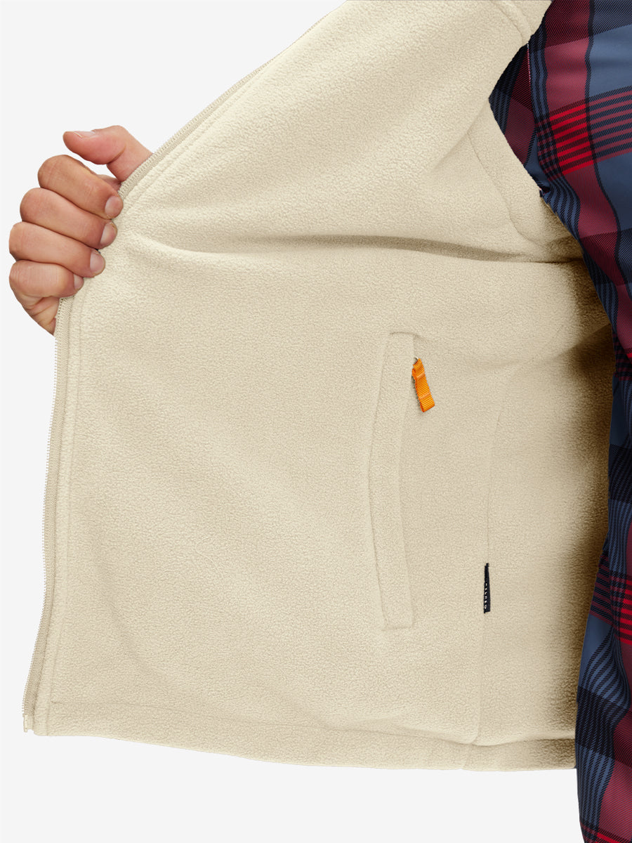 Windproof Fleece Reversible Golf Vest